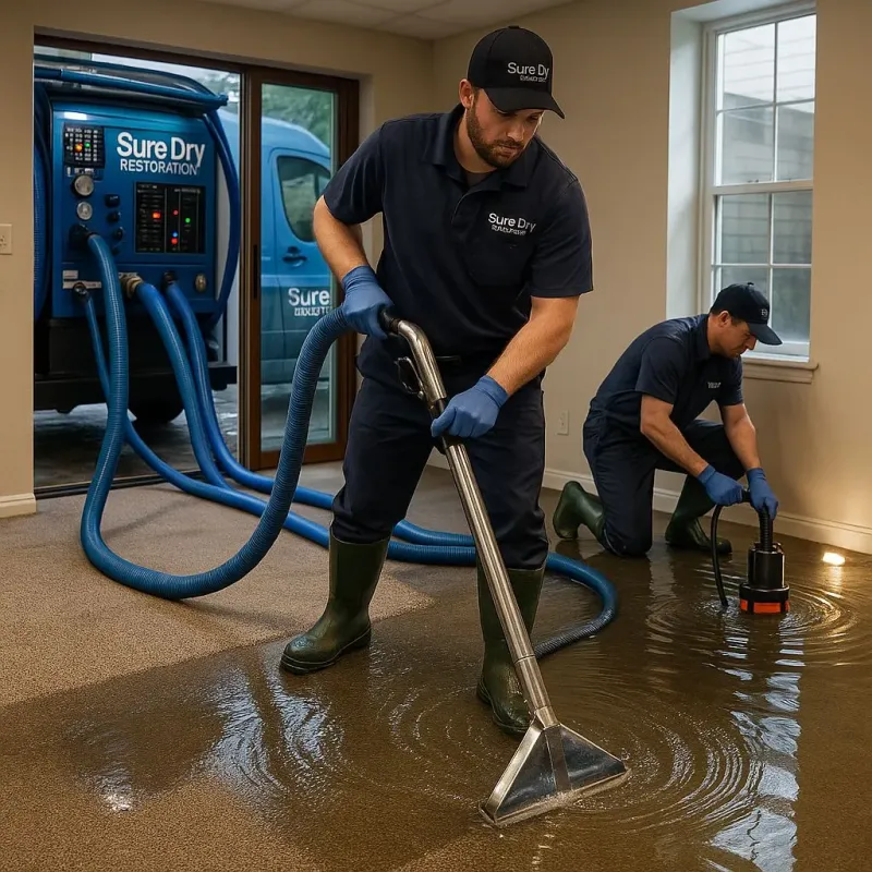 Water Extraction and Removal process in Pomeroy, OH